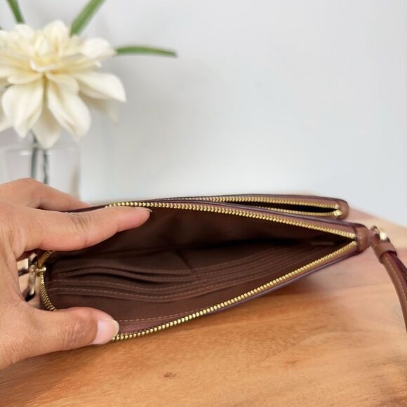 NWT Coach City Tote Bag and Double zip wallet With Floral Print - Picture 15 of 16